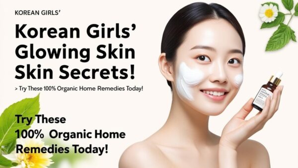 "Korean Girls’ Glowing Skin Secrets Finally Revealed! 🌿 Try These 100% Organic Home Remedies Today!"